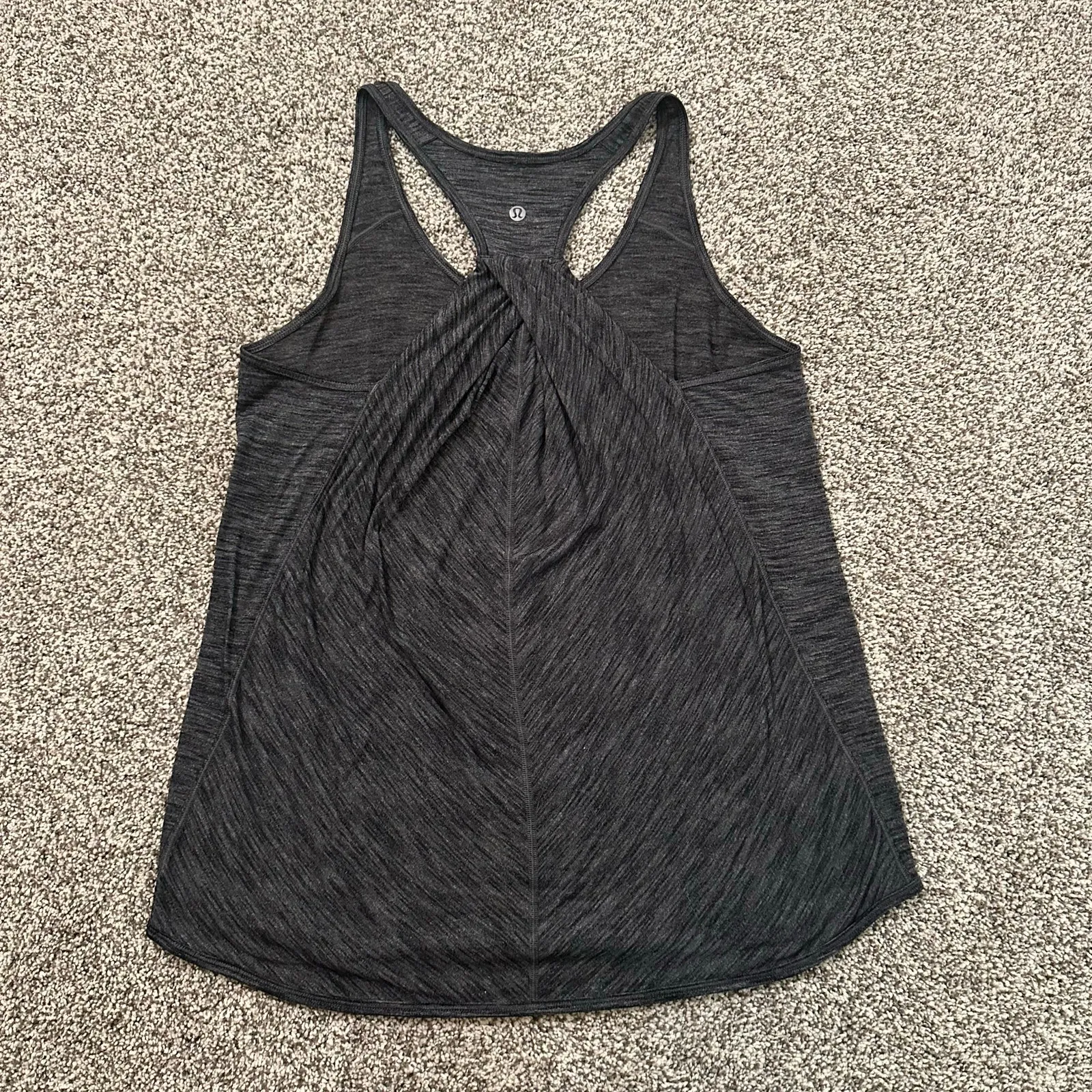 Lululemon dark heather gray tank top - Image 6