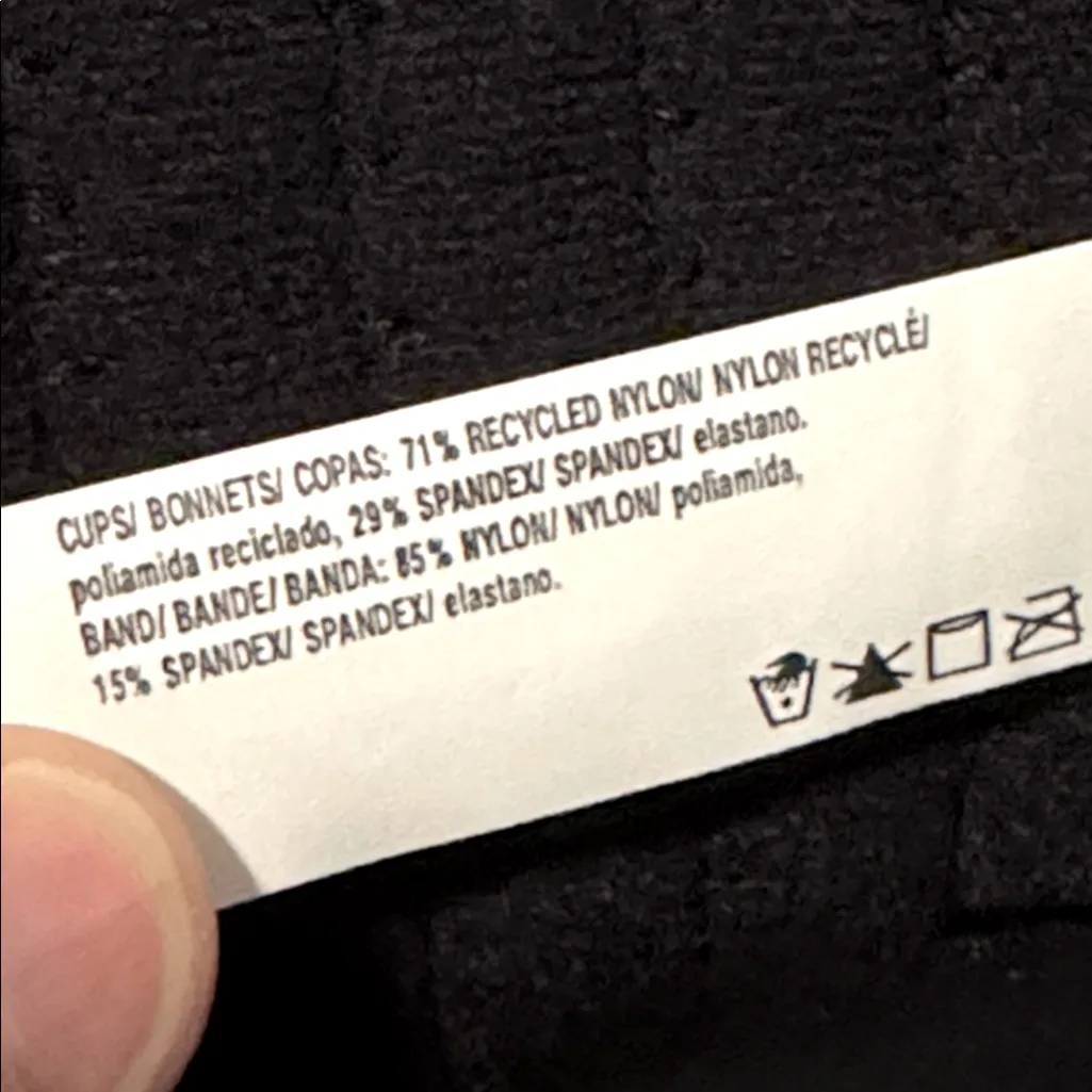 Maidenform Dreamwire Strapless Padded Lift Underwire Bra Black Size 34C - Image 10