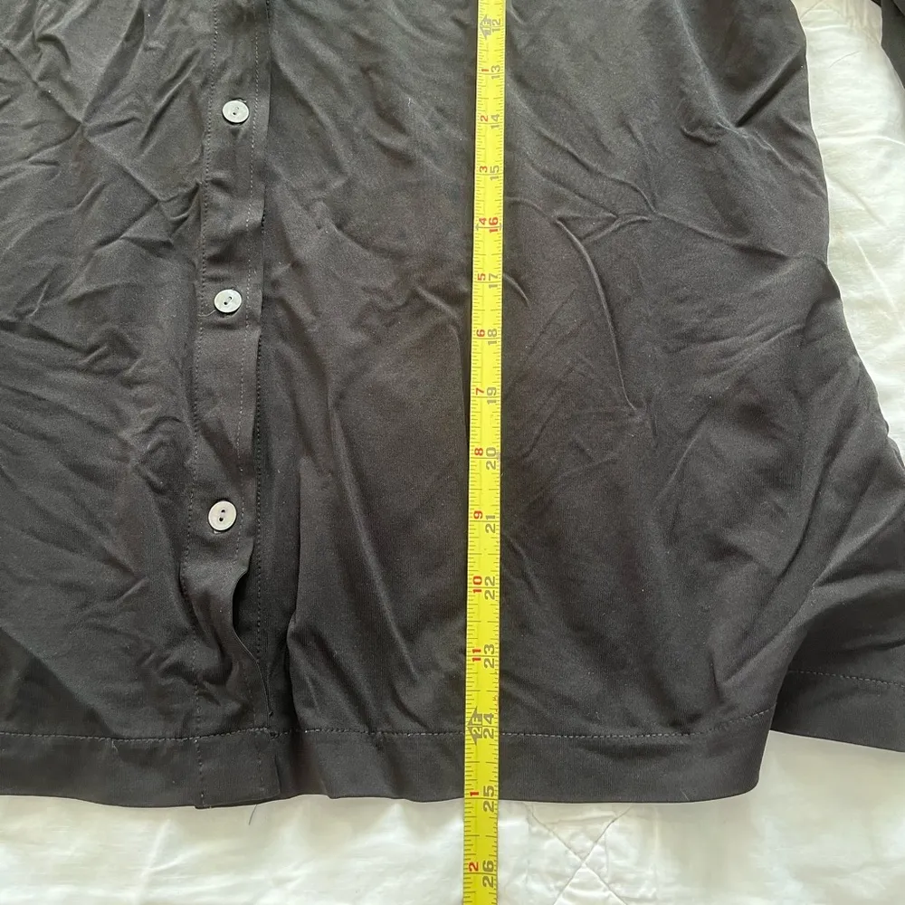 Black button up Lands End shirt - Image 5