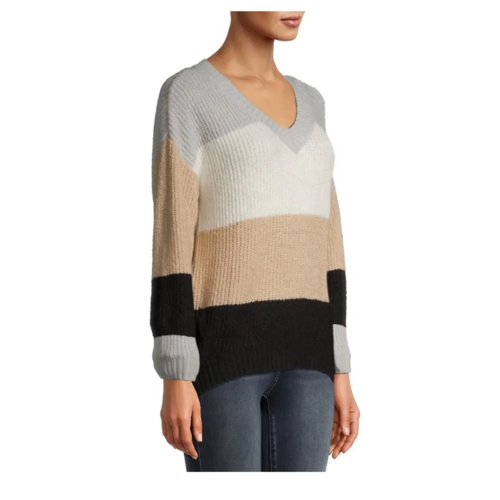 No Boundaries ‎ Juniors' Colorblocked Sweater - Image 3