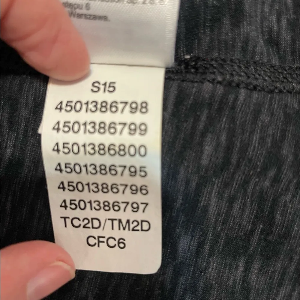 The North Face Heathered Black Fitness Athletic Dress Built In Bra Sz S Small - Image 10