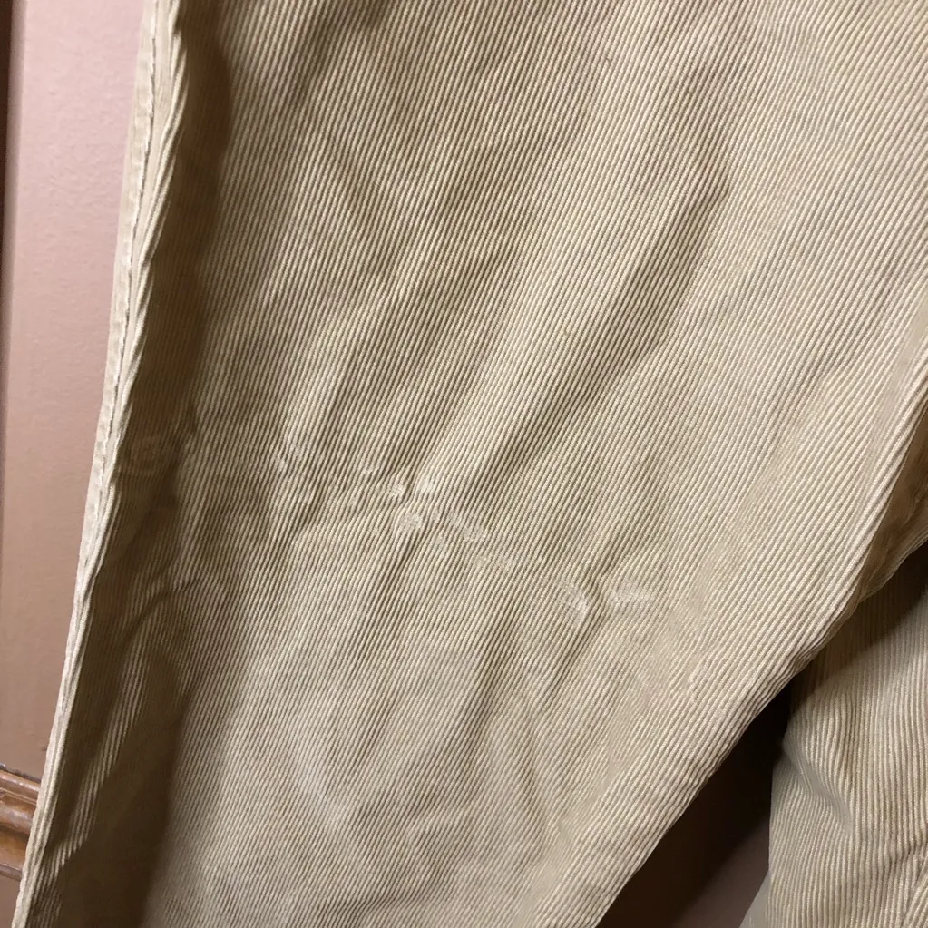 Columbia Edgewater Corded Chino‎ Corduroy Pants Tan Khaki women’s size 14 - Image 4