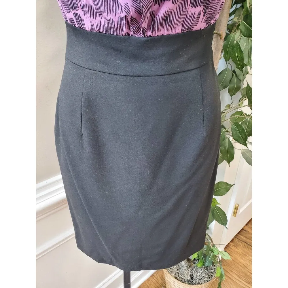 Classiques Entier Women's Polyester V-Neck Sleeveless Knee Length Dress Size 0 - Image 4