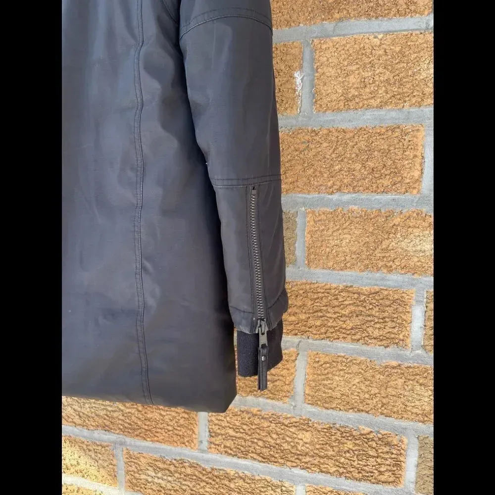 S13 NYC hooded coat size small Black - Image 10