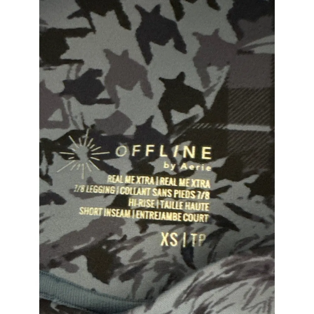 Offline By‎ Aerie Real Me High Rise XTRA 7/8 Leggings Short - Image 9