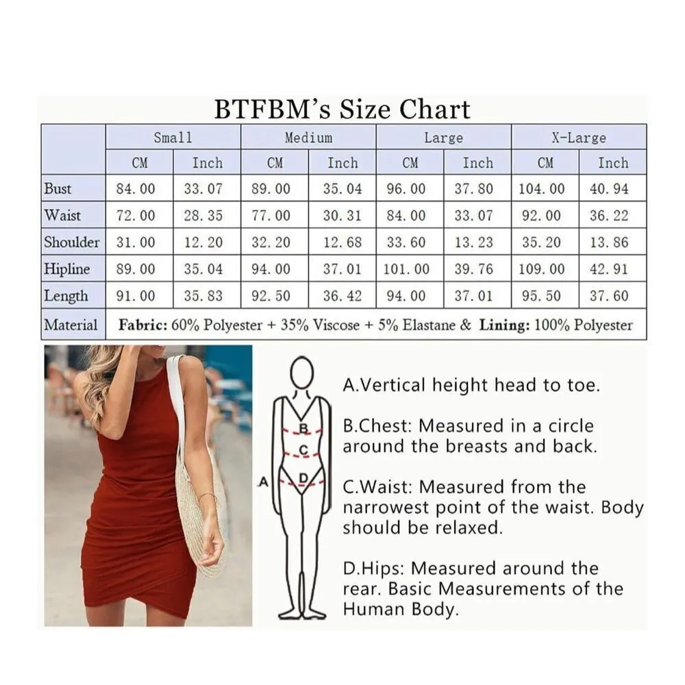 NEW Casual Dress Crew Neck Ruched Tank Dress Short S Orange - Image 3