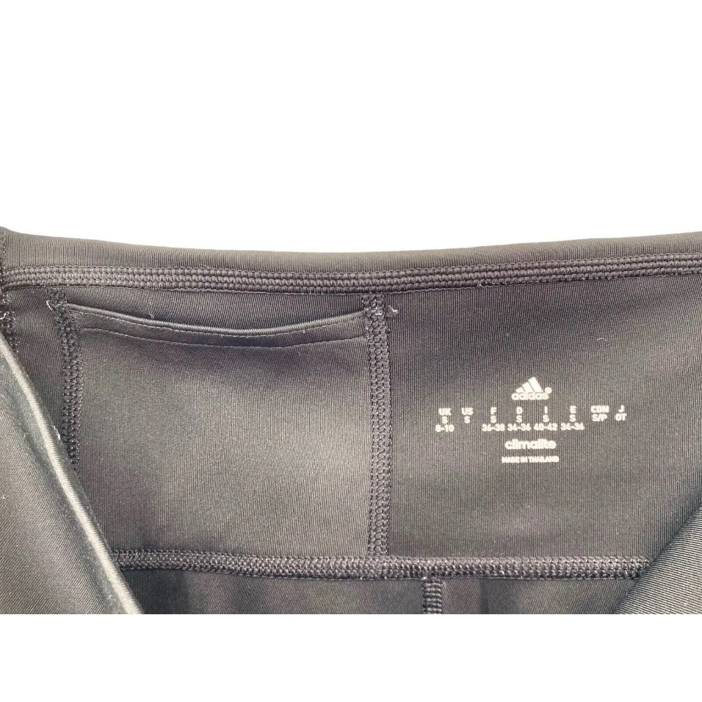 Adidas Leggings Womens Small Capri‎ Climalite Mid Rise Pull On Cryo One - Image 5