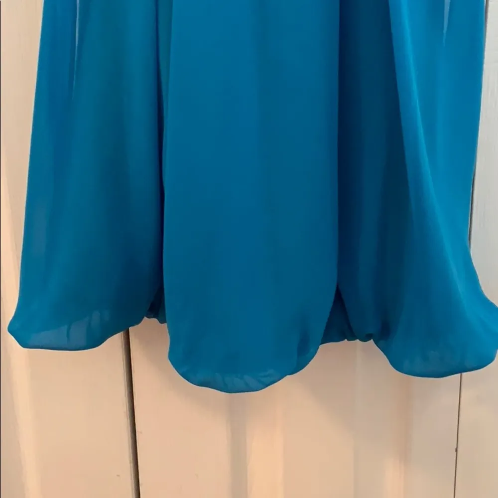 Morgan and Co.✨3 for $25✨Y2K Spaghetti Strap Cocktail Bubble Dress w/ Shall Sz 3 - Image 4