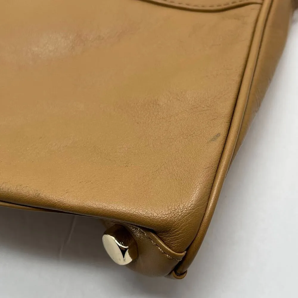 Rebecca Minkoff Women's Tan Small Crossbody Chain Handbag Purse - Image 13