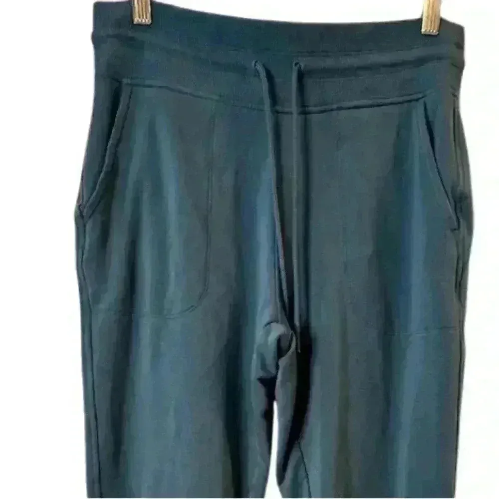 Athleta Women's Jogger Pants Size S Blue Tapered Casual Relaxed Fit - Image 3