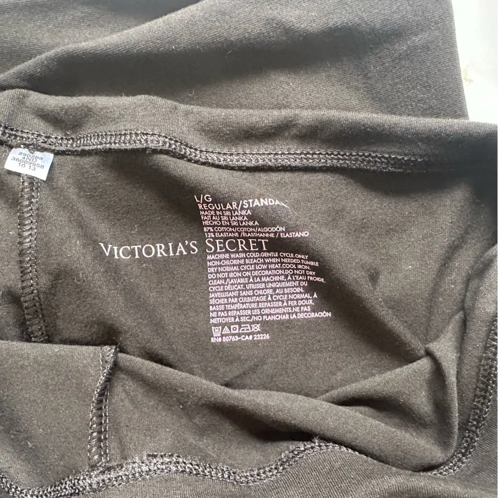 Y2K Victoria's Secret Bling foldover Waist Flare Yoga Pants - Image 4