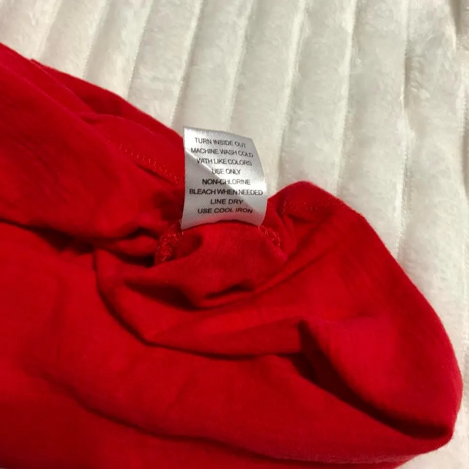 cotton red grunge y2k groment lace up detail sleeveless tank top - Image 5