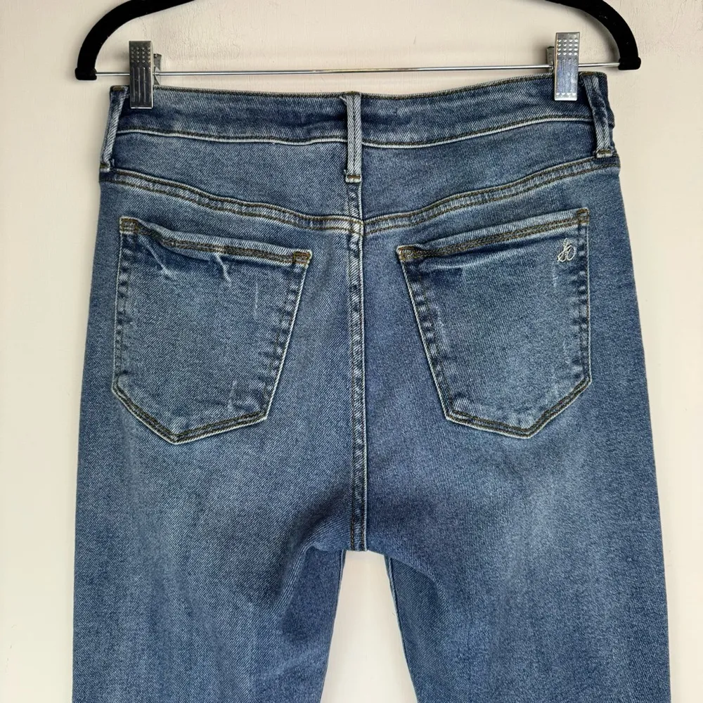 Sam Edelman The Stiletto High Rise Skinny Ankle Jeans Sz 30 Stretch Medium Wash - Image 9