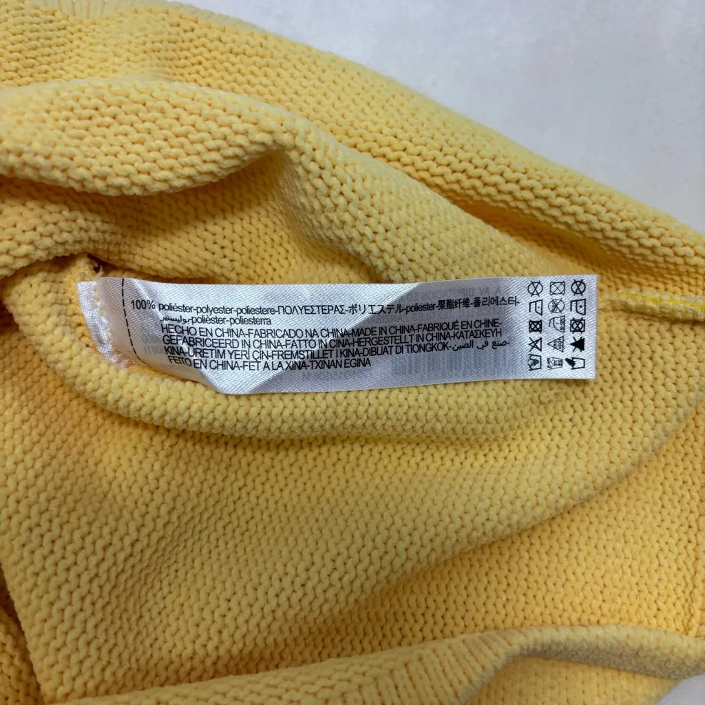 Zara Perforated Chenille Collared Mini Dress Size M - Image 11