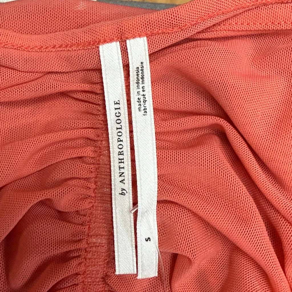 Anthropologie Sheer Swim Coverup Ruched Dress - Image 11