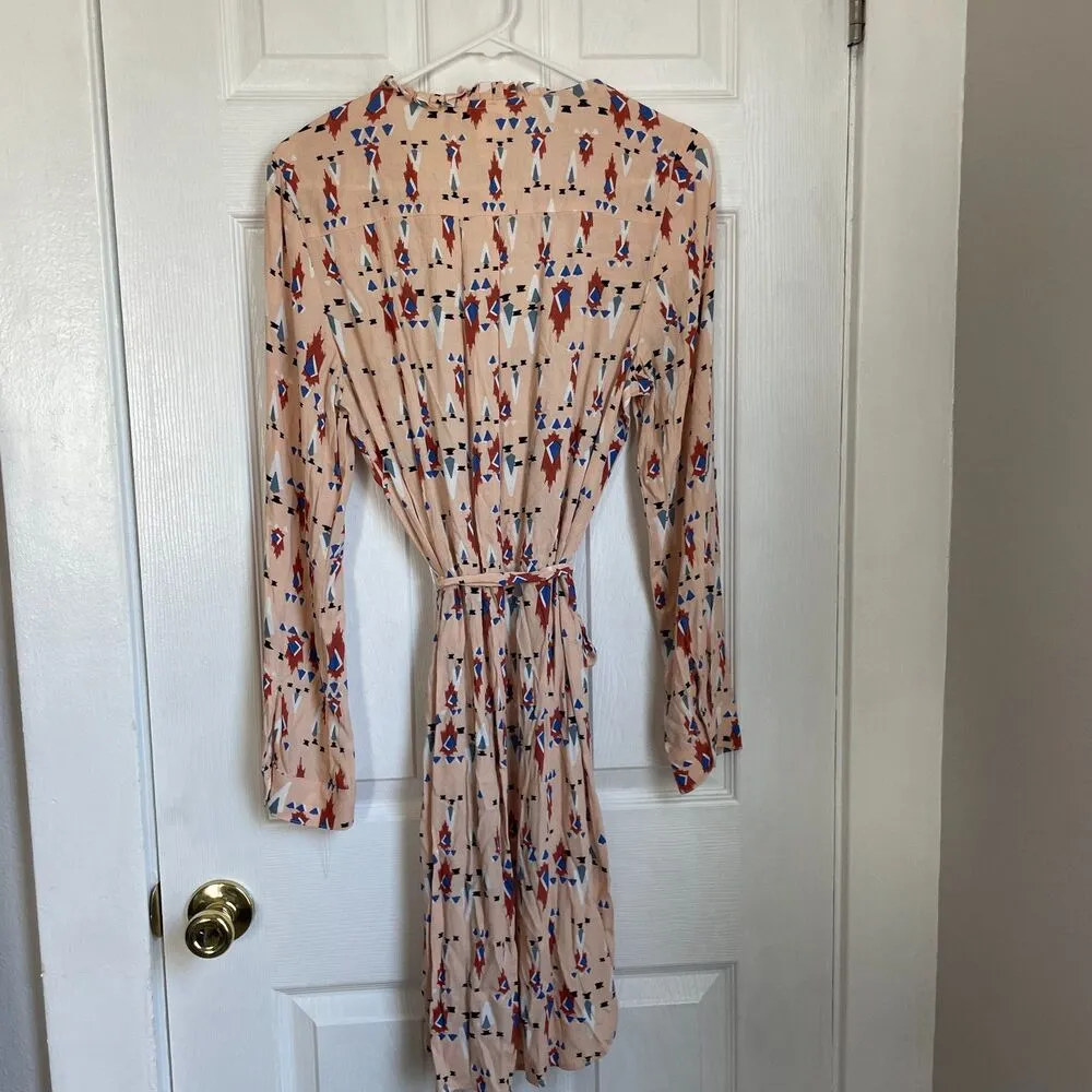 Anthropologie Dolan left coast Wanderlust aztec shift shirt dress size S - Image 4