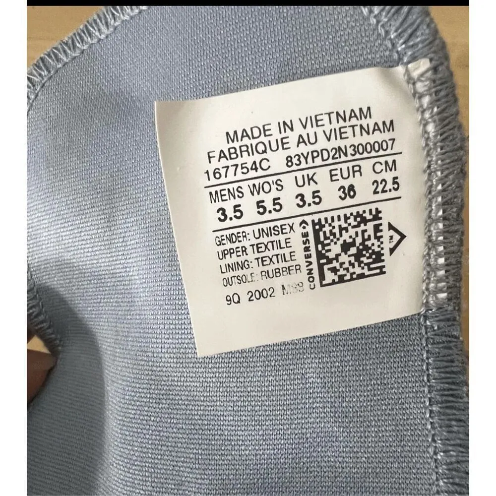 Converse All Star Disrupt CX Hi High Blue Slate Mango 167754C Mens 3.5 Women 5.5 - Image 9