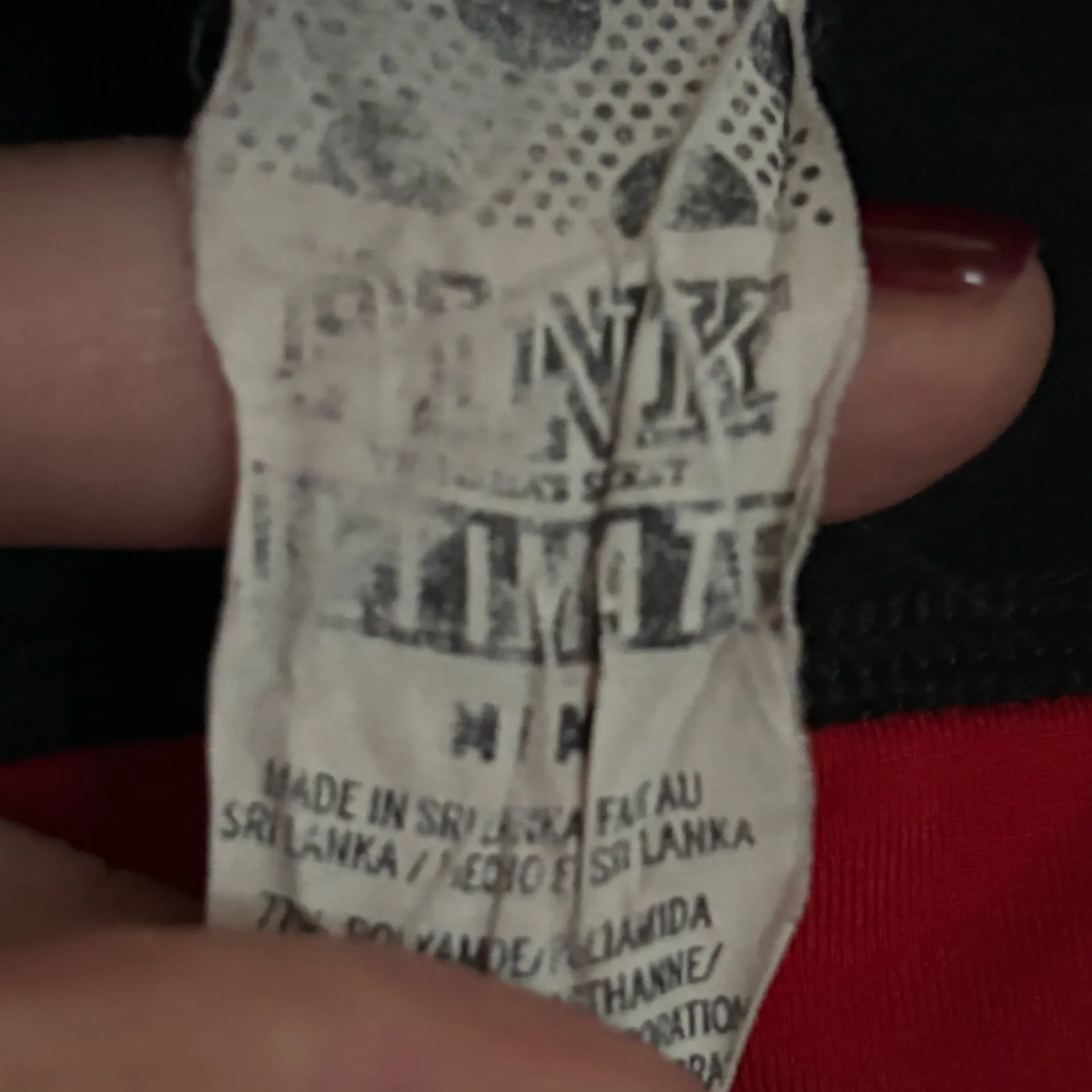 Victoria’s Secret Pink OSU Black Leggings Size Medium EUC - Image 5