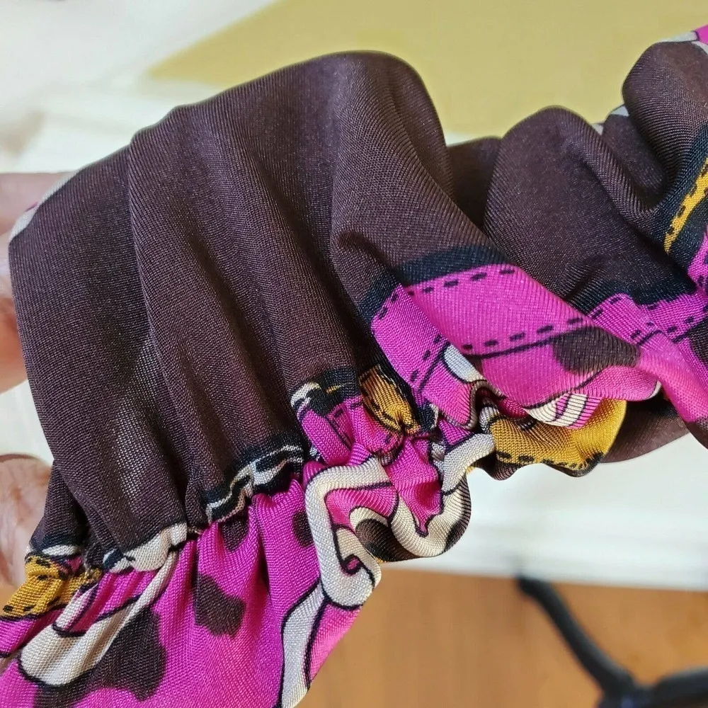 Monaco USA Bodycon Multicolor Dress Size Small - Image 3