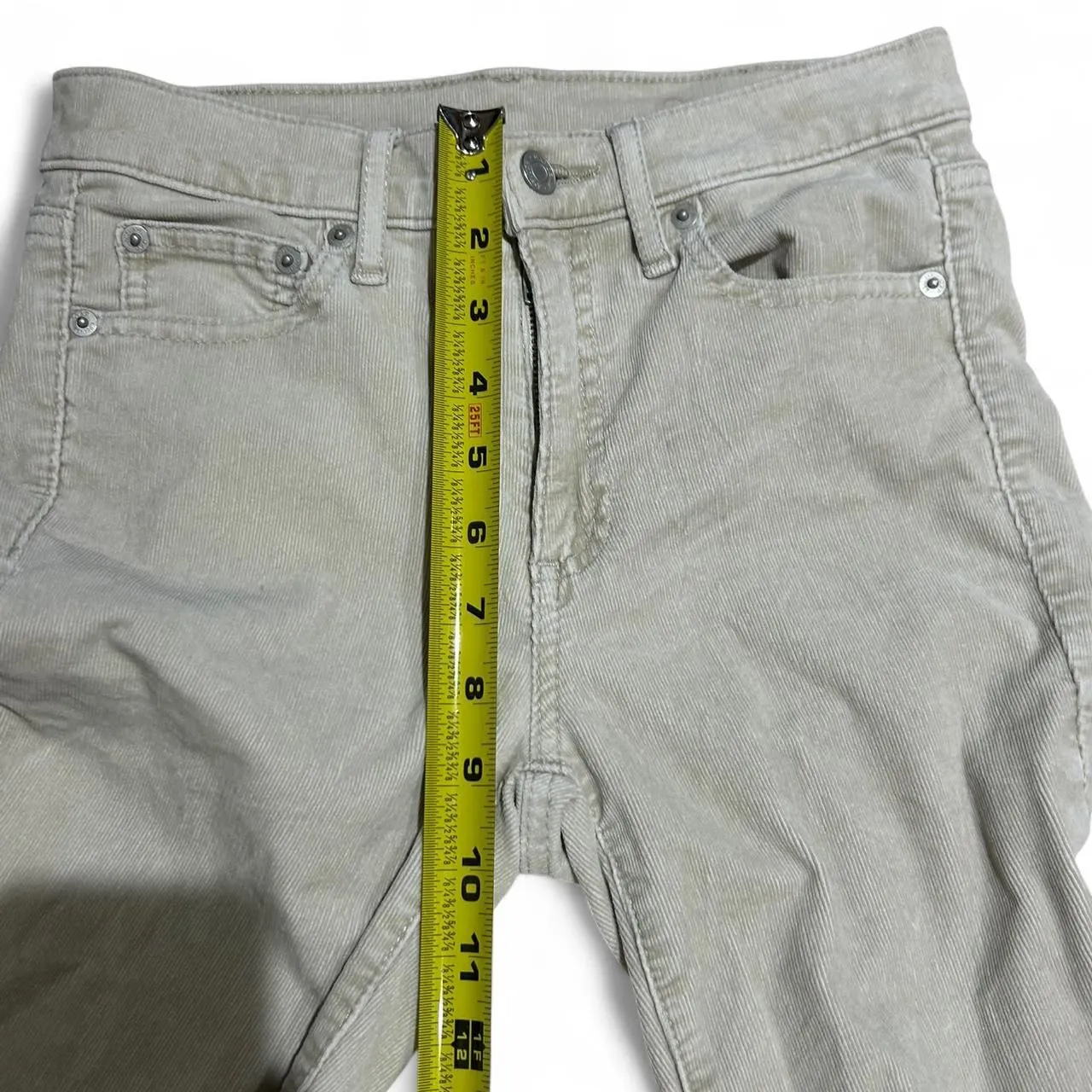 Gap Jeans Modern Stretch True Skinny Light Tundra Denim Size 26 - Image 3