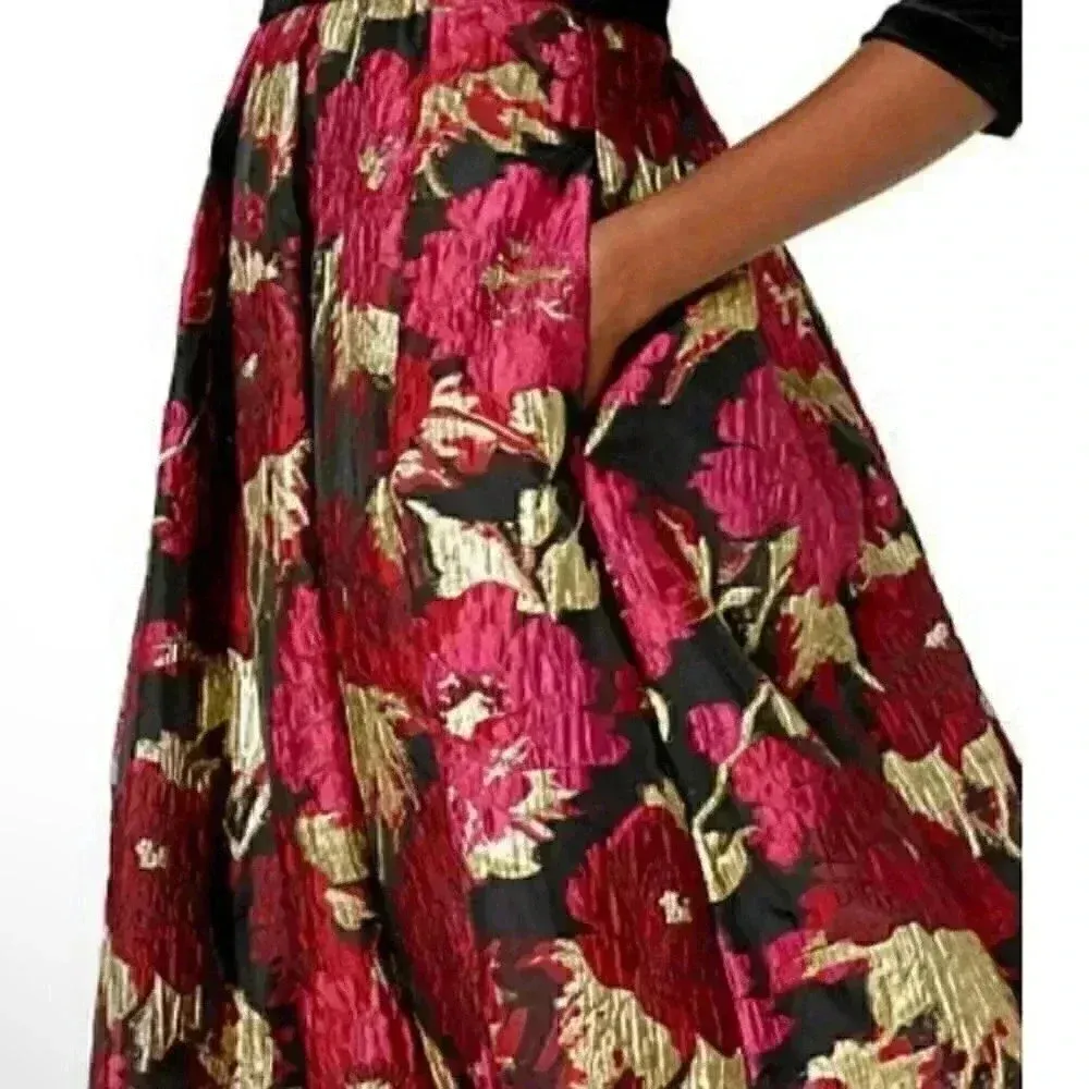 New with tags Eliza J women’s bodice jacquard ballgown in size 4 - Image 11