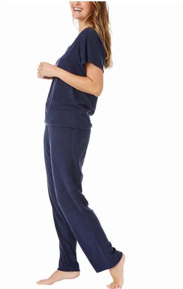 Lucky Brand Ladies' 4-piece Terry Pajama Set Size L - Image 3