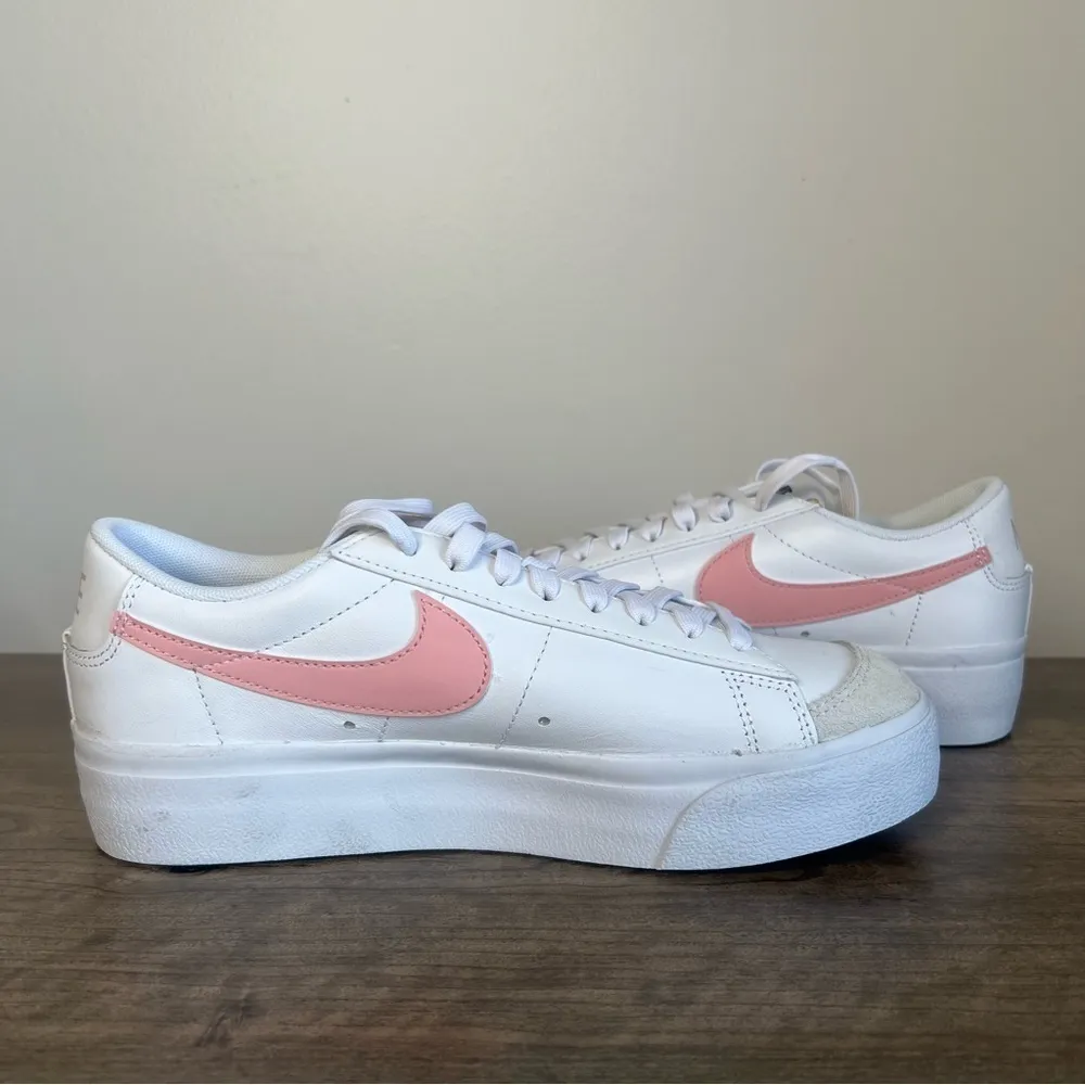 Nike NEW Women’s Blazer Low Leather Platform Shoe Size 7.5 #911 - Image 6