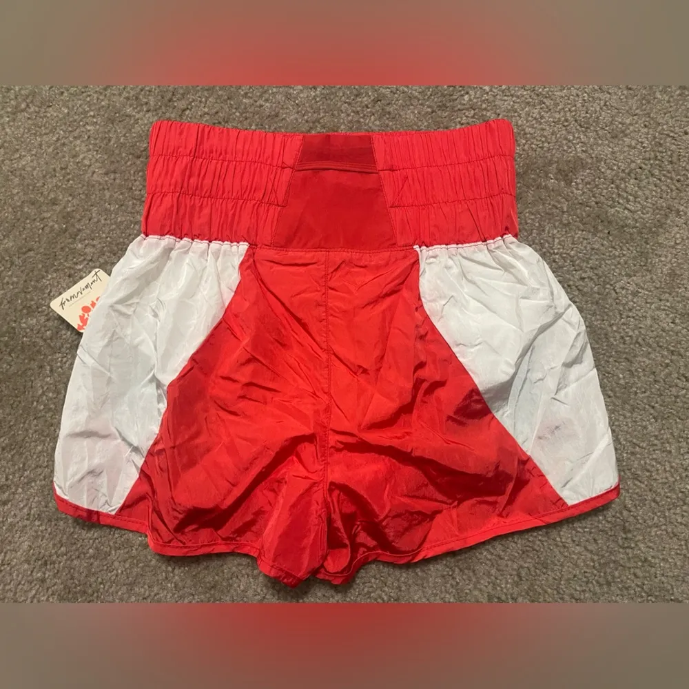 NWT Free People FP Movement Way Home High Rise Shorts Christmas Holiday Size M - Image 7