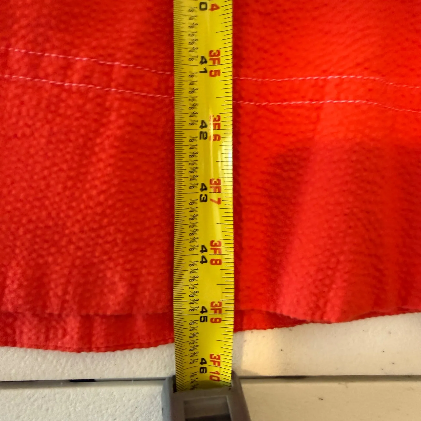 Maeve by Anthropologie Textured Orange Halter Neck Midi Dress Size 0 Italy Beach Red - Image 7