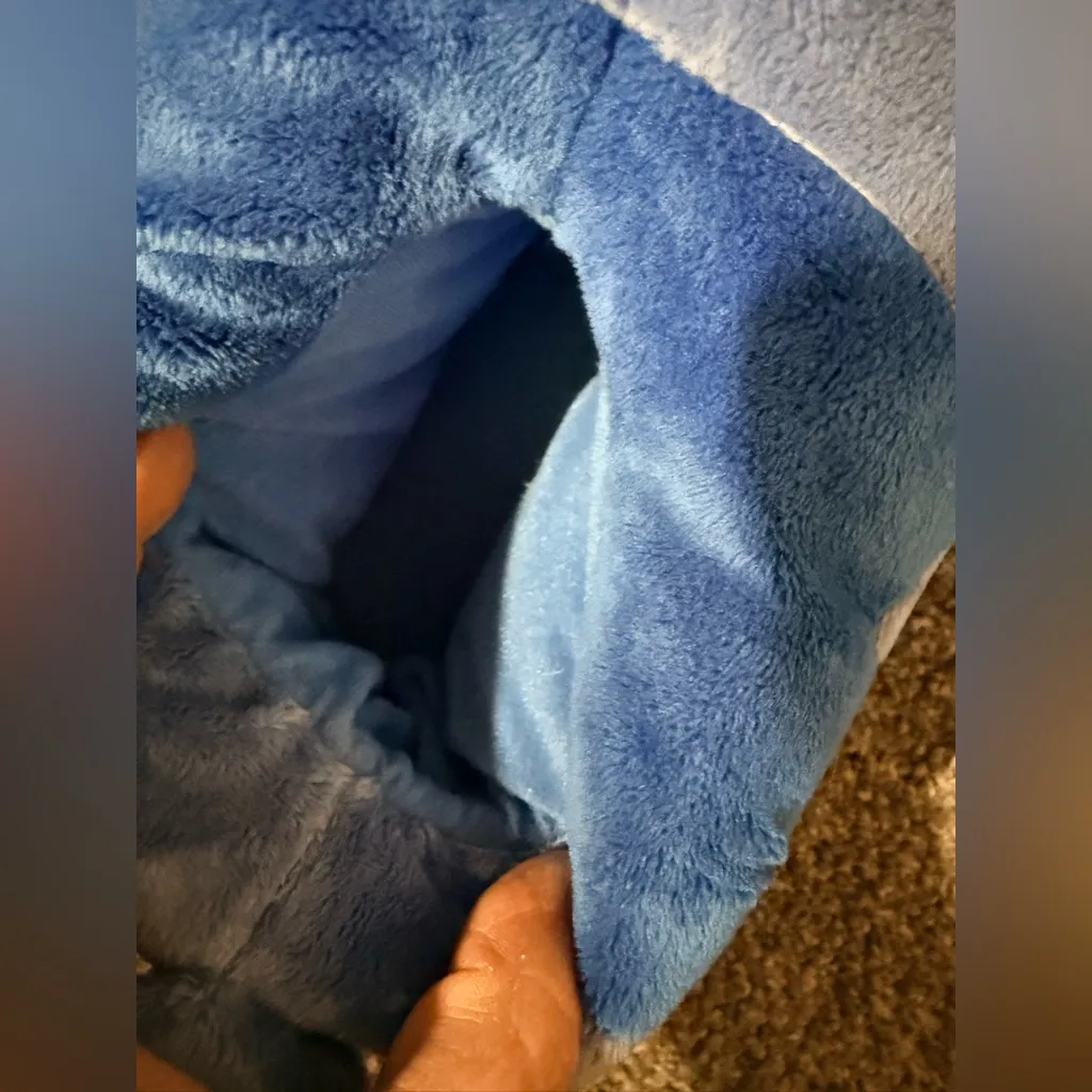 Disney's Stitch Blue Character Cozy Slippers for Women - Image 8