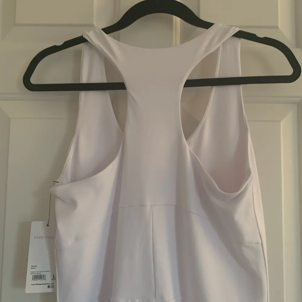 90 Degree by Reflex Nude Tech Match Point Tennis Dress - Image 7