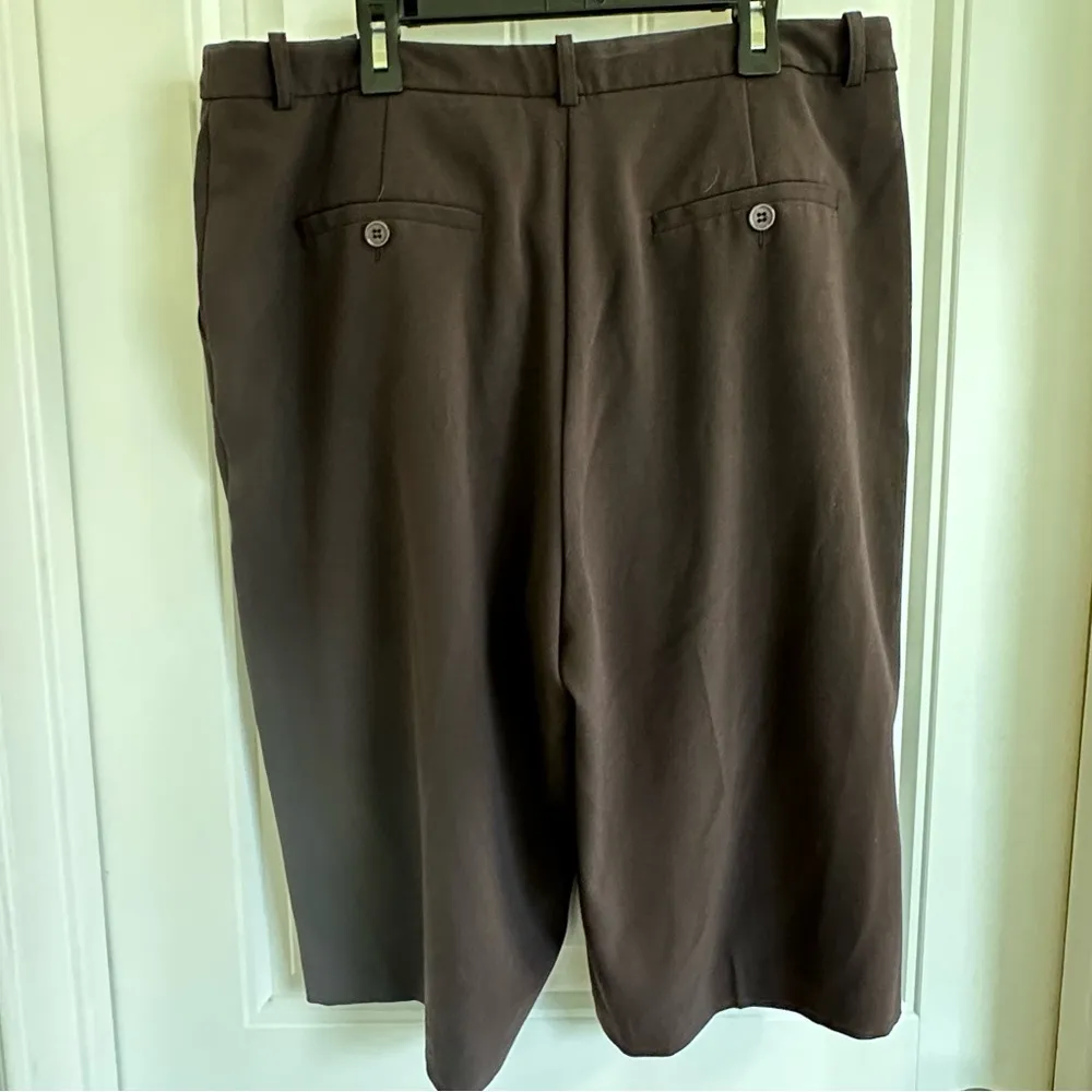 East 5th chocolate brown knee length walking dress shorts women 14 - Image 12