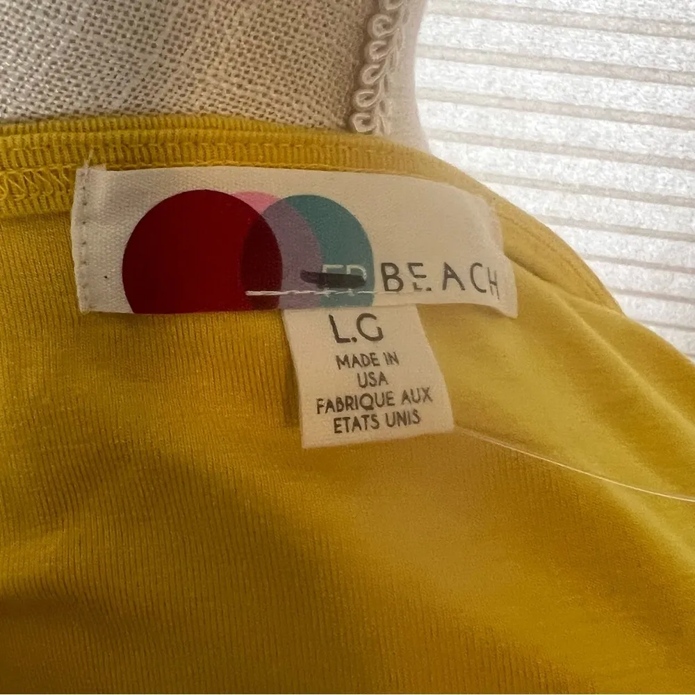 Free People Beach Rosalia Low Open Back Women's Mini Dress Size L SKU#C24113 - Image 3