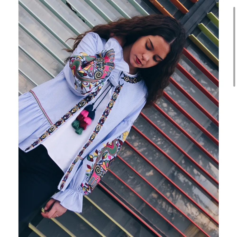 Zara embroidered kimono - Image 2