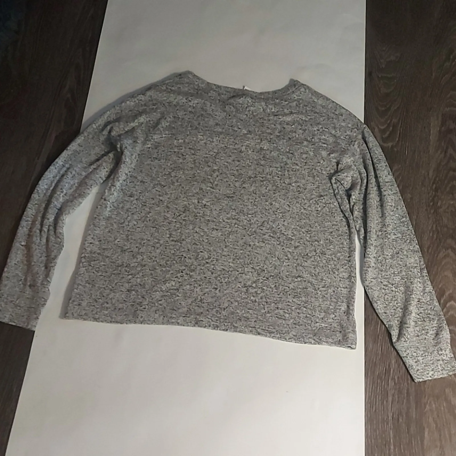 Victoria Secret Pink Why Am I Out of Bed Gray/White T-Shirt XS Cozycore Comfy - Image 6