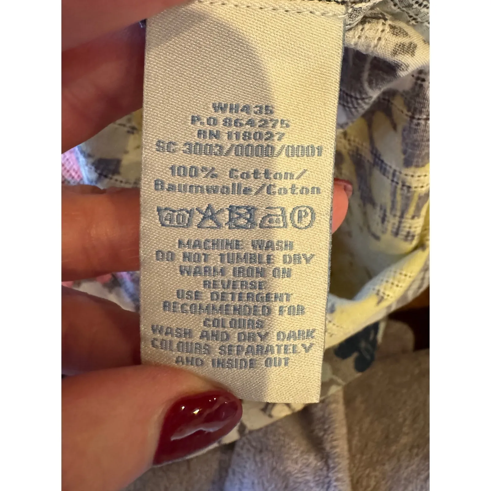 Boden Dress Women 8 Blue Red Floral Print Smocked Waist Mini Preppy Boho - Image 10