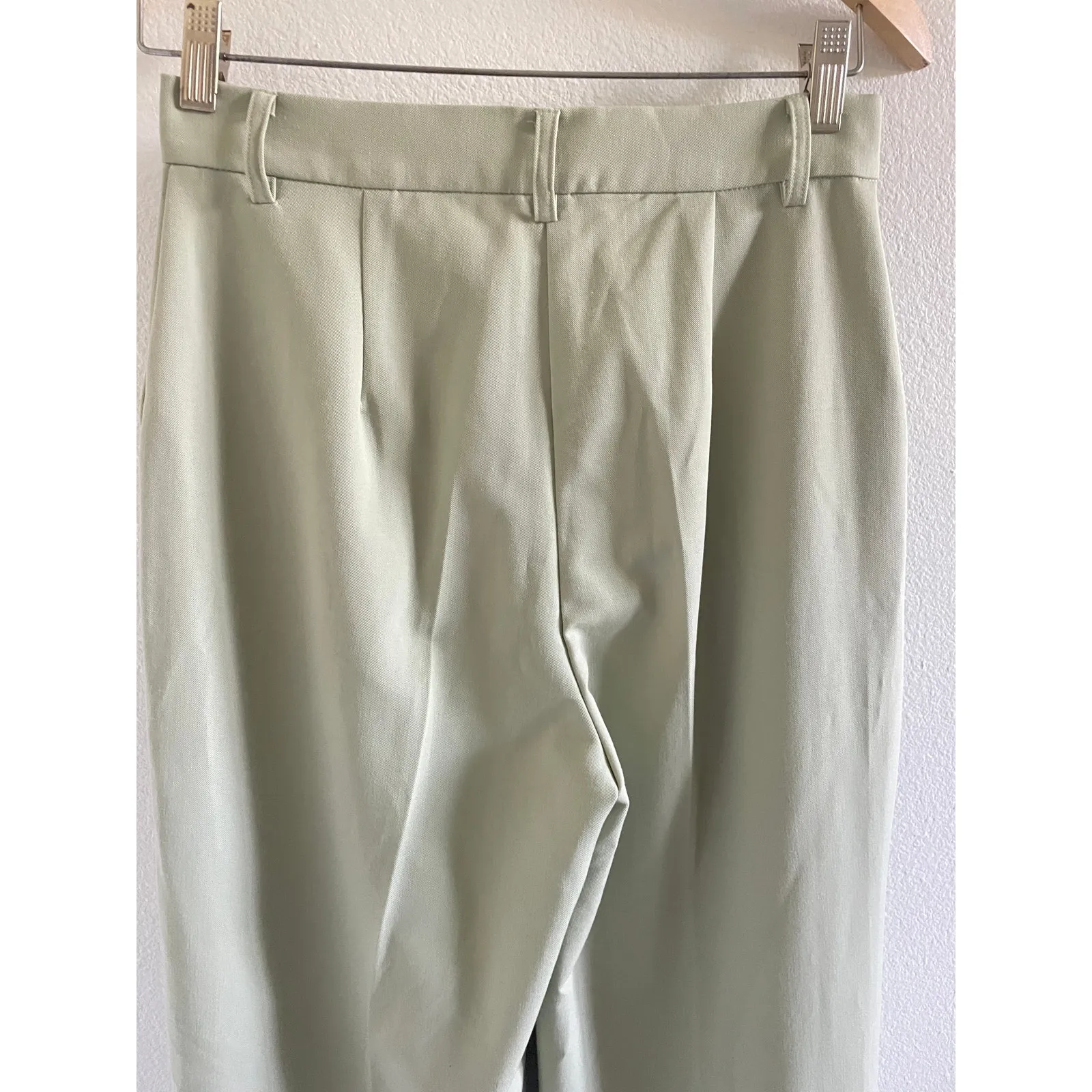 Motel Trouser Pants Pistachio Sage Green Size XS - Image 6