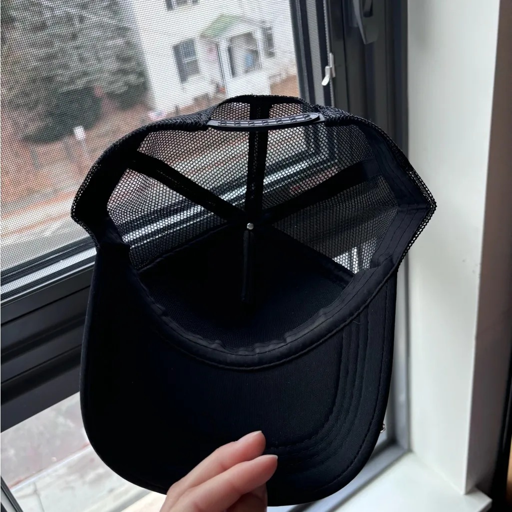 Sparkly glam handmade “Katie” hat Black - Image 3