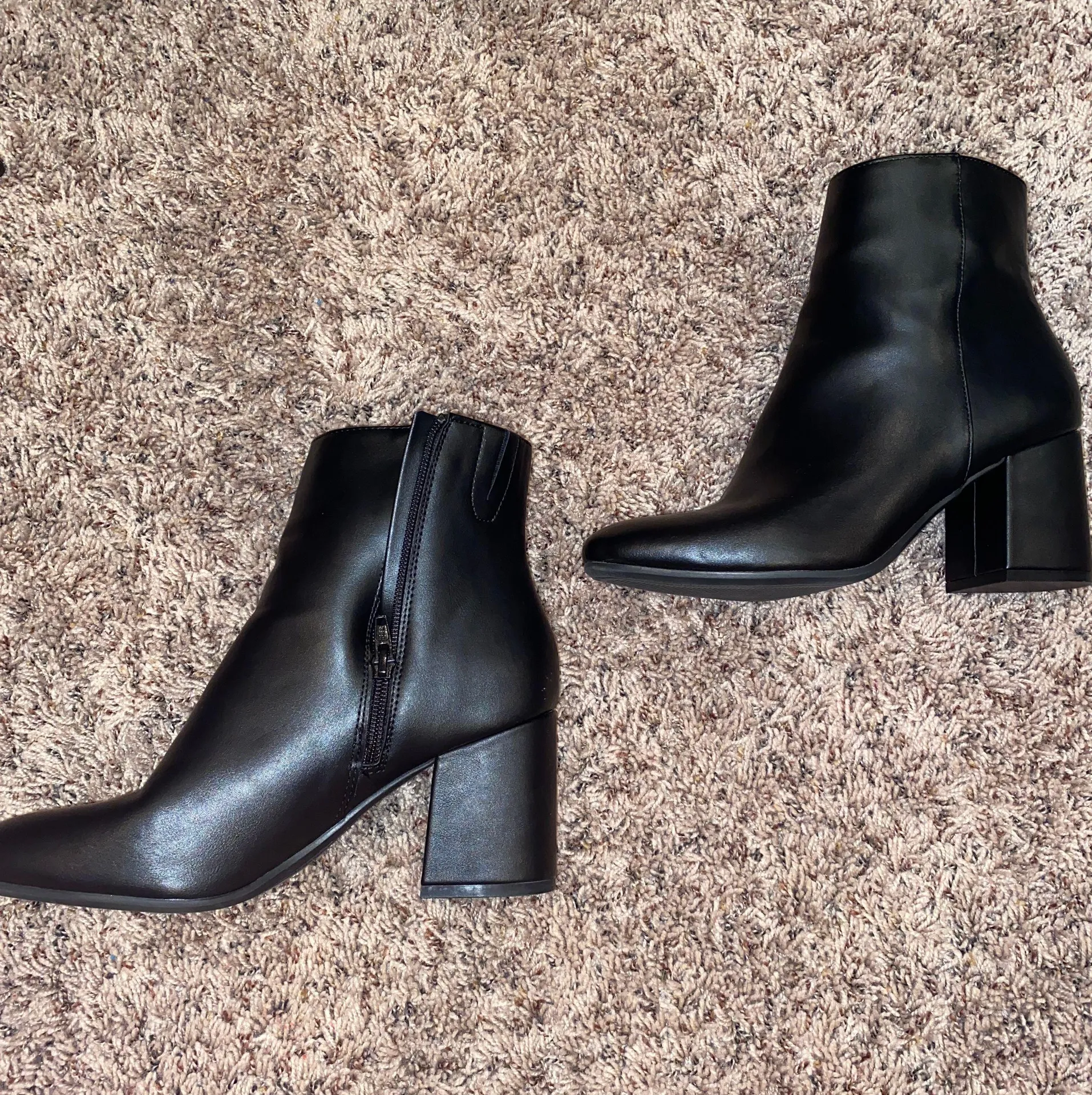Target Black Block Heel Boots - Image 2