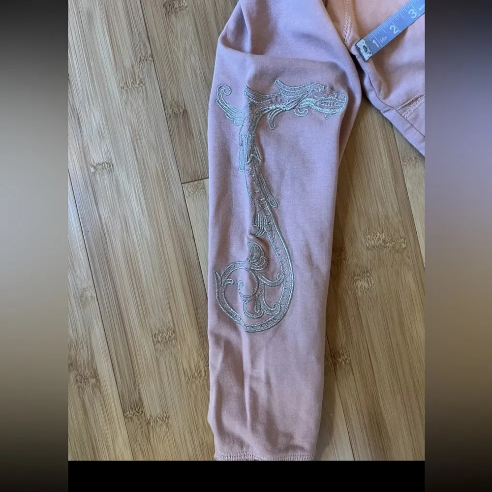 BCBGMAXAZRIA full zip up sweater ;color:sunset, SZ:x- Large|cozy|Y2K|Casual| - Image 7