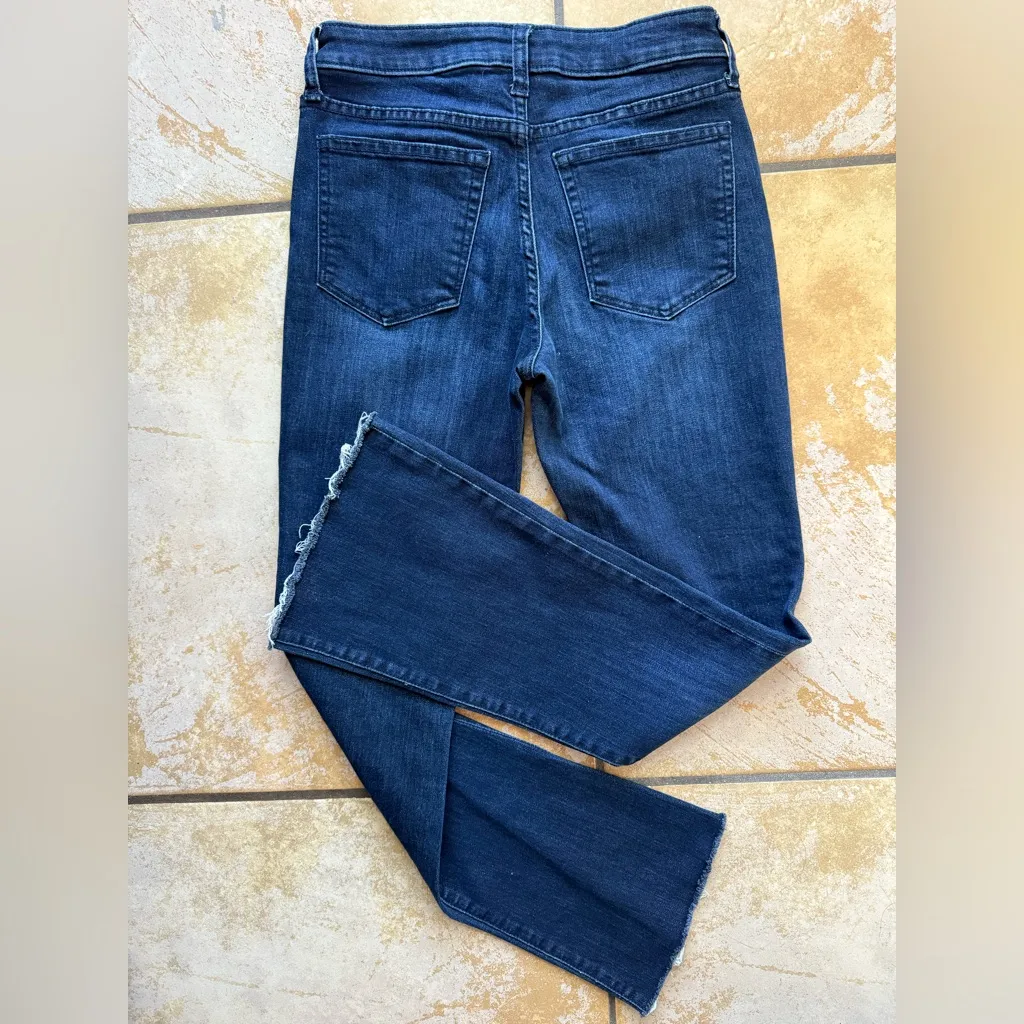 Banana Republic Dark Blue Wide Leg Jeans - Image 2