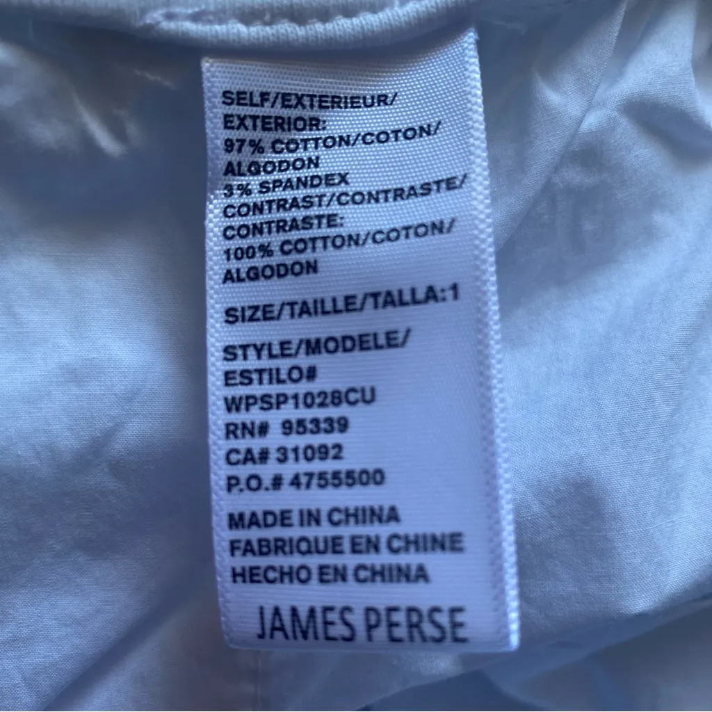 James PERSE  Poplin Cargo Pant Sz 1 (S) - Image 15