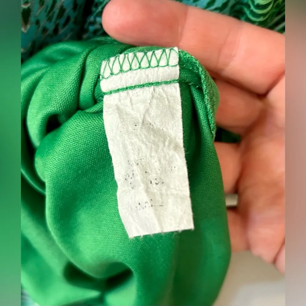 Fab’rik White Collection Tropical Print Strapless Maxi Dress Size Small - Image 11