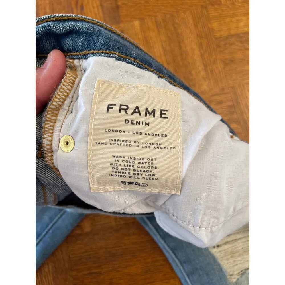 FRAME Le Garçon distressed jeans size 29 - Image 4