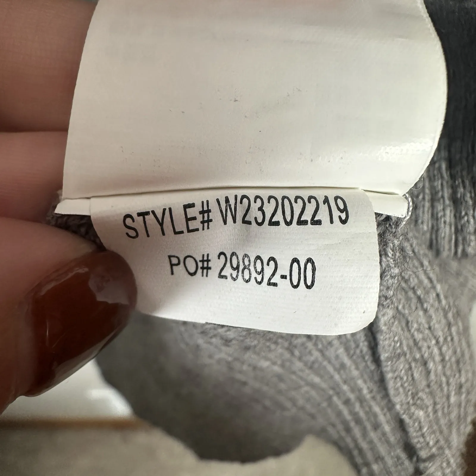 Prana Havaar Sweater Womens Sz XL Blue Gray Organic Cotton Merino Wool Pullover - Image 7