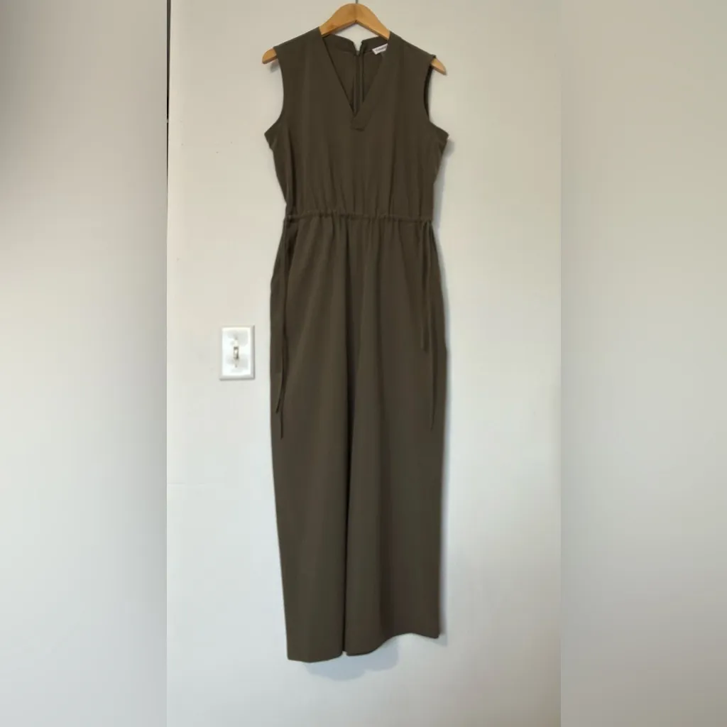 Calvin Klein Women’s Jumpsuit Size 4 Green Wide Leg - Image 5