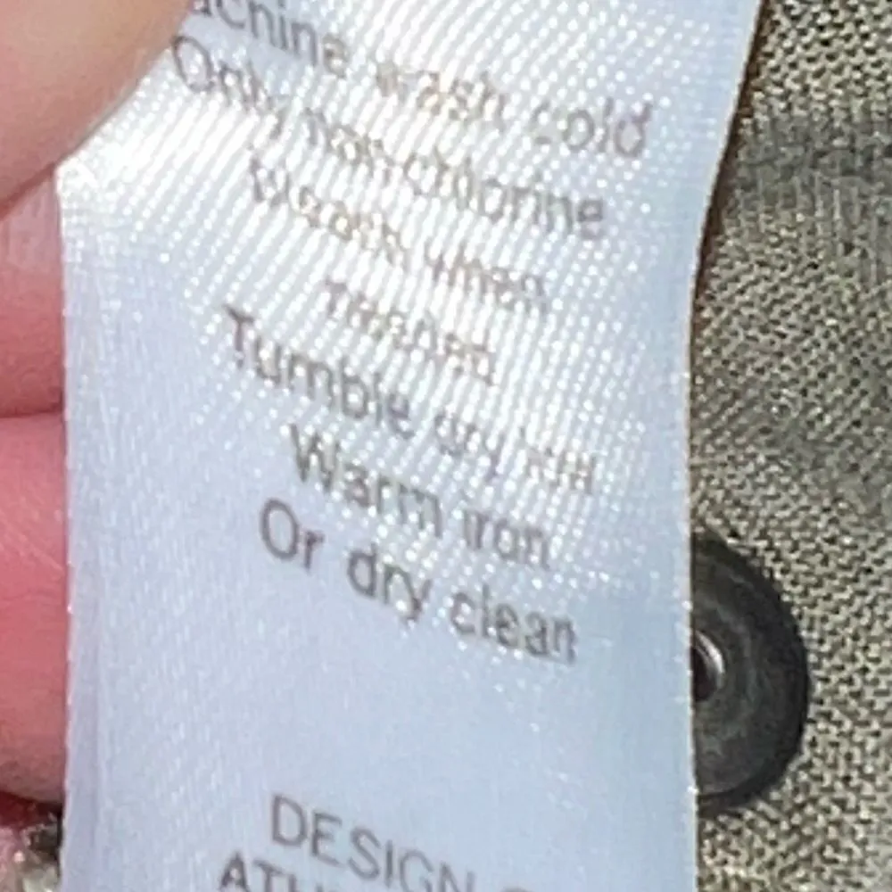 Athleta sage green lyocell pants with vented /zipper knees and pockets 6 petite - Image 14