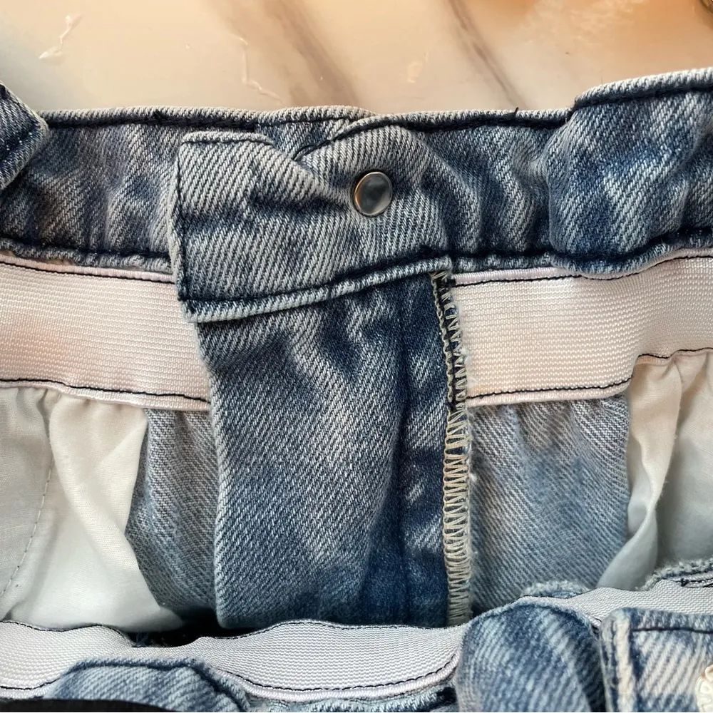 Momoshero Denim Skirt Jumper Overall Adjustable Removable Made in Italy - Image 5