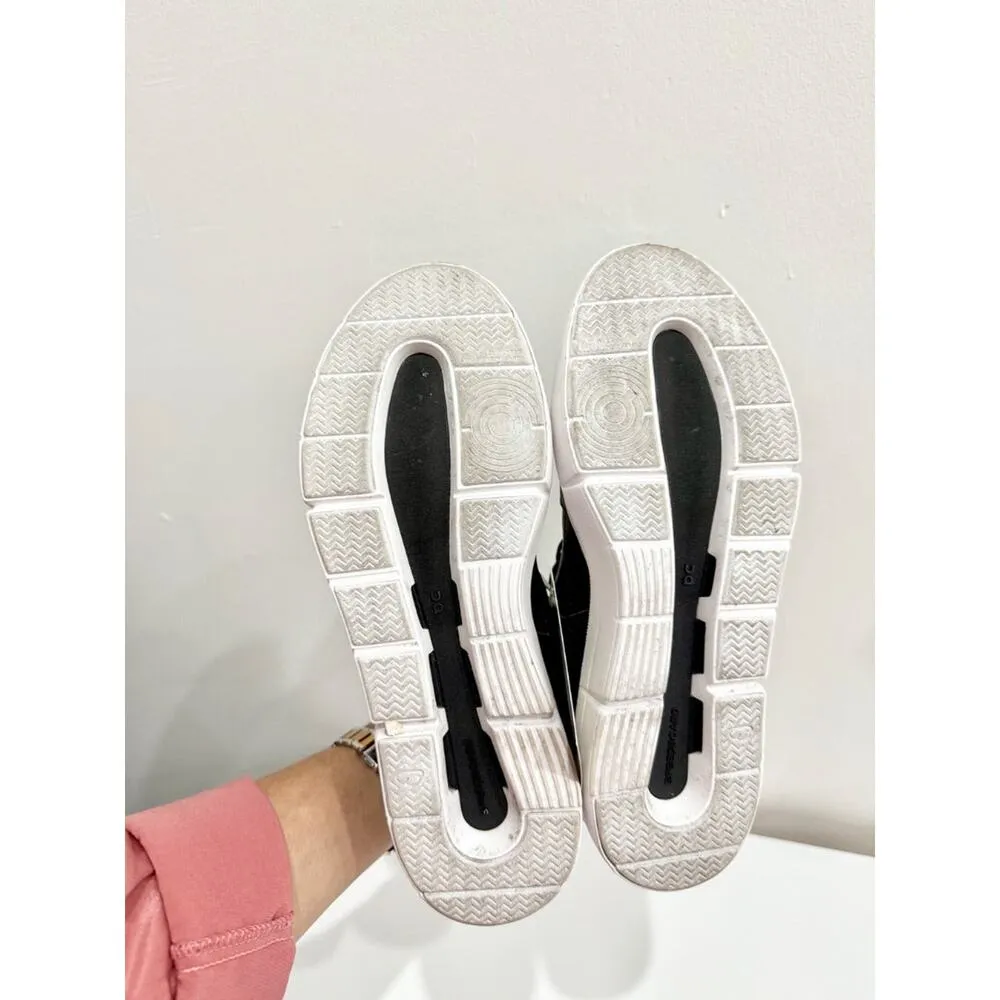 On Art The Roger Federer Clubhouse Tennis Sneaker Shoes Black Women's Size 8 - Image 6