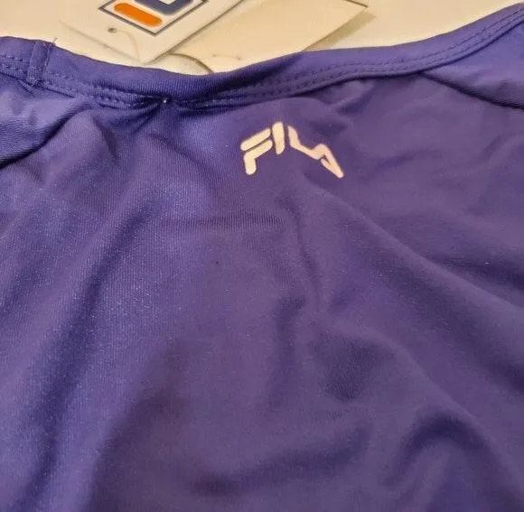 Dark Purple Black Training Crew Neck Top - Image 6